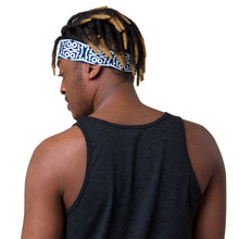 Load image into Gallery viewer, FLO Headband (Navy Blue &amp; White)