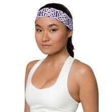 Load image into Gallery viewer, FLO Headband (Purple &amp; White Edition)