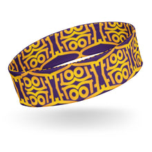 Load image into Gallery viewer, FLO Headband (Purple &amp; Gold Edition)