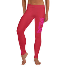 Load image into Gallery viewer, FLO Red &amp; Pink Leggings
