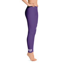 Load image into Gallery viewer, FLO Purple &amp; White Leggings