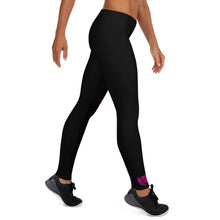 Load image into Gallery viewer, FLO Black &amp; Pink Leggings