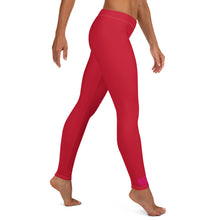Load image into Gallery viewer, FLO Red &amp; Pink Leggings