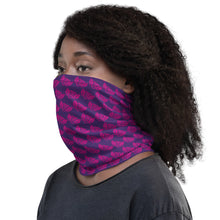 Load image into Gallery viewer, FLO Purple &amp; Pink Neck Gaiter Mask