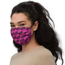 Load image into Gallery viewer, FLO Pink &amp; Black Premium Face Mask