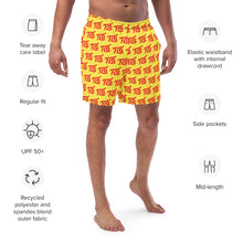 Load image into Gallery viewer, FLO Swim Trunks (Gold &amp; Red Edition)