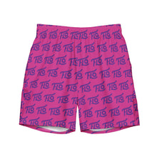 Load image into Gallery viewer, FLO Swim Trunks (Pink &amp; Purple Edition)