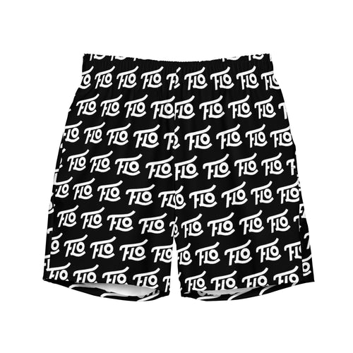 FLO Swim Trunks (Black & White)