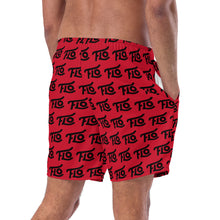 Load image into Gallery viewer, FLO Swim Trunks (Red &amp; Black Edition)