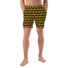 Load image into Gallery viewer, FLO Swim Trunks (Black &amp; Gold Edition)