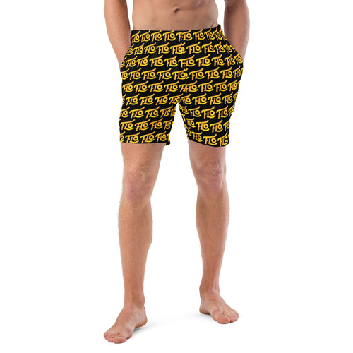 FLO Swim Trunks (Black & Gold Edition)