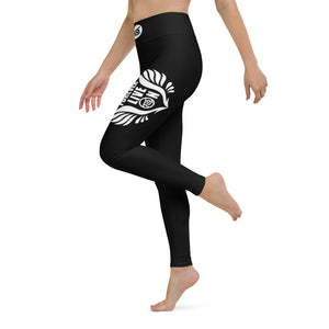 FLO Black & White Yoga Leggings