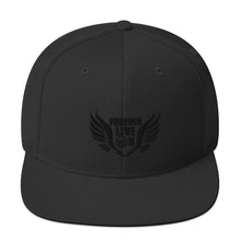 Load image into Gallery viewer, FLO Wings Snapback (Black)