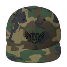 Load image into Gallery viewer, FLO Wings Snapback (Black)