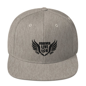 FLO Wings Snapback (Black)