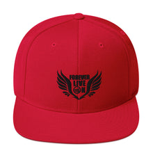 Load image into Gallery viewer, FLO Wings Snapback (Black)