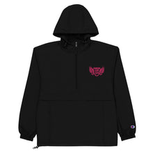 Load image into Gallery viewer, FLO Embroidered Champion Windbreaker Jacket (Hot Pink Edition)