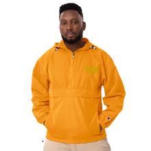 Load image into Gallery viewer, FLO Embroidered Champion Windbreaker Jacket (Gold Edition)