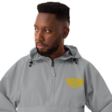 Load image into Gallery viewer, FLO Embroidered Champion Windbreaker Jacket (Gold Edition)