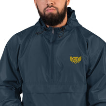 Load image into Gallery viewer, FLO Embroidered Champion Windbreaker Jacket (Gold Edition)