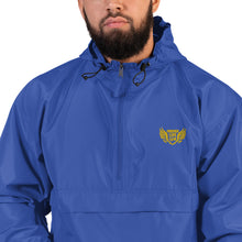 Load image into Gallery viewer, FLO Embroidered Champion Windbreaker Jacket (Gold Edition)