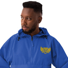 Load image into Gallery viewer, FLO Embroidered Champion Windbreaker Jacket (Gold Edition)