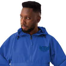 Load image into Gallery viewer, FLO Embroidered Champion Windbreaker Jacket (Royal Blue)