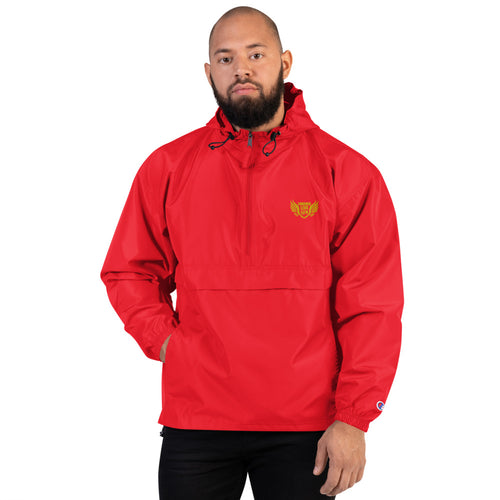 FLO Embroidered Champion Windbreaker Jacket (Gold Edition)