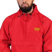 Load image into Gallery viewer, FLO Embroidered Champion Windbreaker Jacket (Gold Edition)