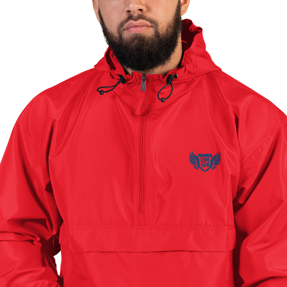 Embroidered Champion Windbreaker