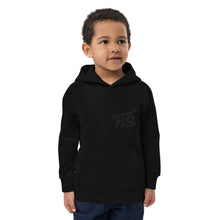 Load image into Gallery viewer, FLO Toddler Hoodie (Embroidered Black)