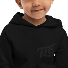 Load image into Gallery viewer, FLO Toddler Hoodie (Embroidered Black)