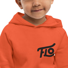 Load image into Gallery viewer, FLO Toddler Hoodie (Embroidered Black)
