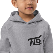 Load image into Gallery viewer, FLO Toddler Hoodie (Embroidered Black)