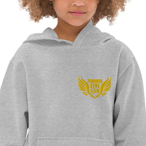 FLO Wings Youth Hoodie (Embroidered Gold)