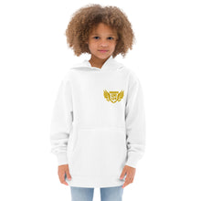 Load image into Gallery viewer, FLO Wings Youth Hoodie (Embroidered Gold)