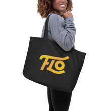 Load image into Gallery viewer, FLO Large Organic Tote Bag (Gold)