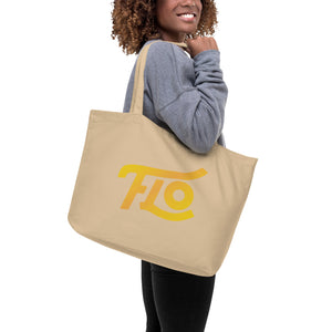 FLO Large Organic Tote Bag (Gold)