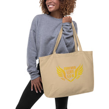 Load image into Gallery viewer, FLO Large Organic Tote Bag (Gold)