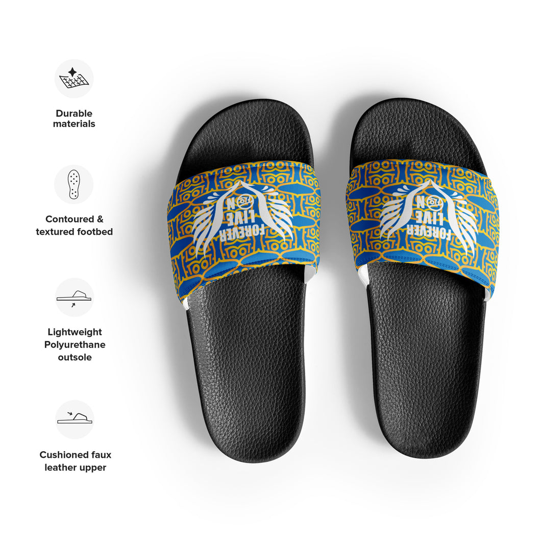 FLO Flops (Blue, Gold & White Edition)