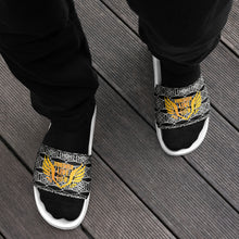 Load image into Gallery viewer, FLO Flops (Black, Grey &amp; Gold Edition)