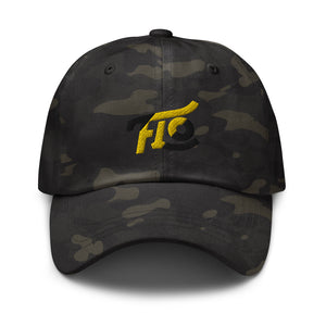 FLO Multicam Dad Cap (Black & Gold Edition)