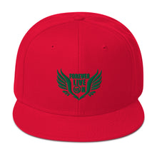 Load image into Gallery viewer, FLO Wings Snapback (Green Edition)