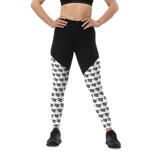 FLO Sports Leggings (Black & White)