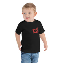 Load image into Gallery viewer, FLO Toddler Embroidered Tee (Red)