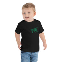 Load image into Gallery viewer, FLO Toddler Embroidered Tee (Green)