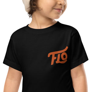 FLO Toddler Tee (Embroidered Orange)