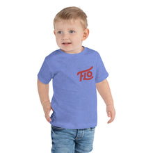 Load image into Gallery viewer, FLO Toddler Embroidered Tee (Red)