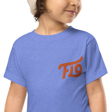 Load image into Gallery viewer, FLO Toddler Tee (Embroidered Orange)