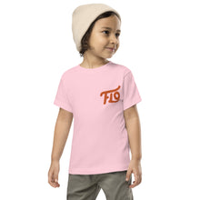 Load image into Gallery viewer, FLO Toddler Tee (Embroidered Orange)